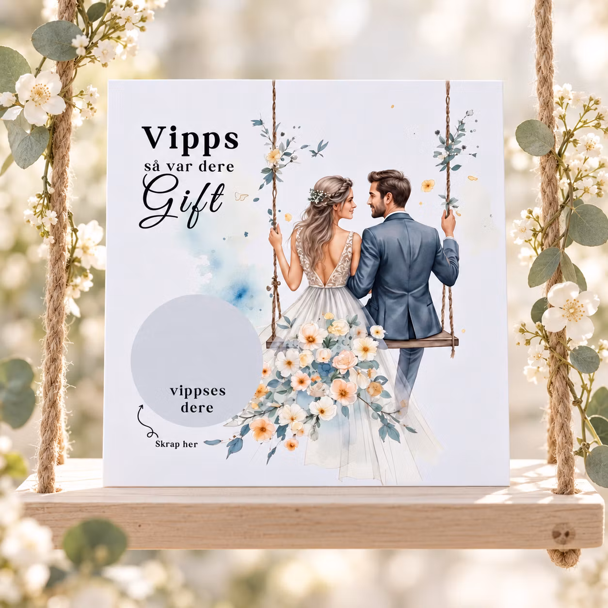 Vipps Bryllupskort