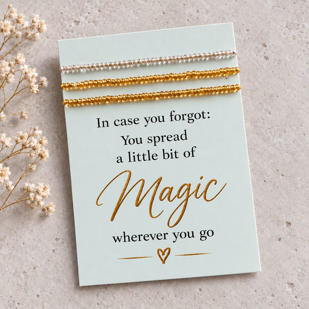 Smykkekort – You spread a little bit of magic
