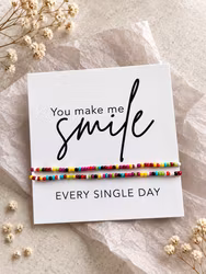 Smykkekort – You make me smile