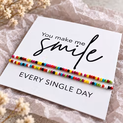 Smykkekort – You make me smile
