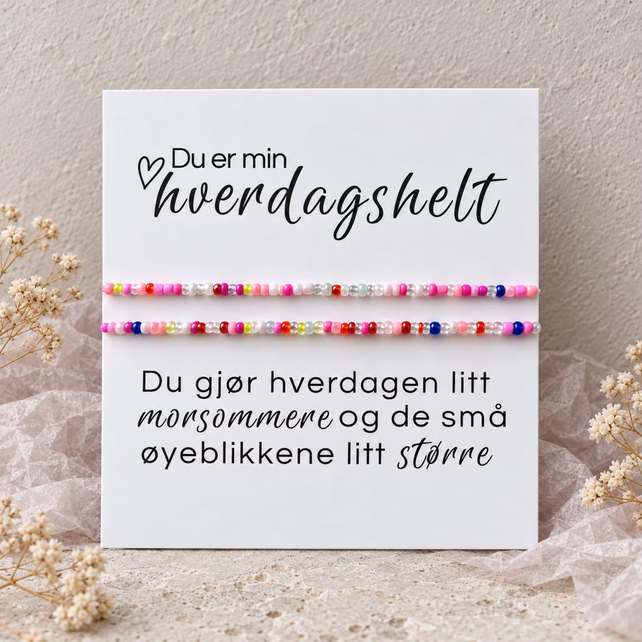 Smykkekort – Du er min hverdagshelt