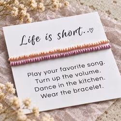 Smykkekort – Life is short