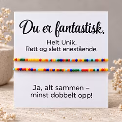 Smykkekort – Du er fantastisk