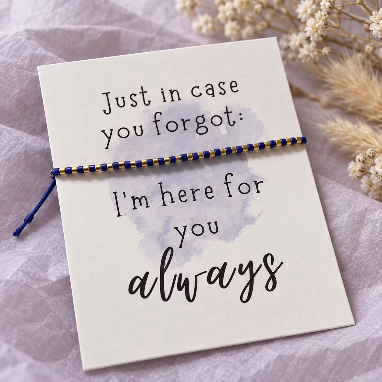 Smykkekort – I'm here for you, always