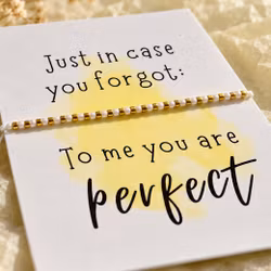 Smykkekort – To me you are perfect