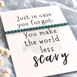 Smykkekort – You make the world less scary