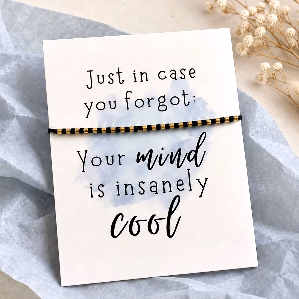Smykkekort – Your mind is insanely cool