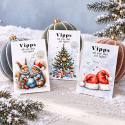 3pk Vipps Julekort