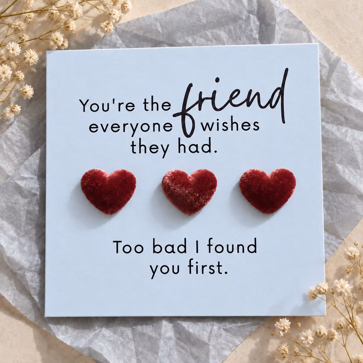 Vennskapskort - The Friend