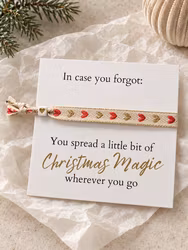 Smykkekort – You Spread a Little Bit of Christmas Magic