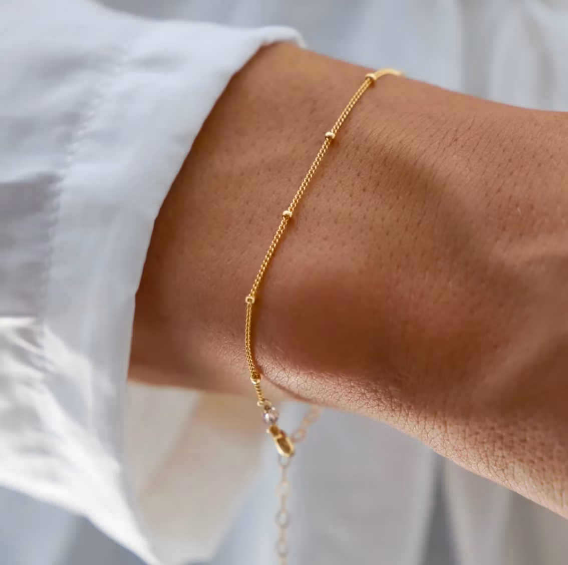 Katie Waltman - Petite Ball Chain Bracelet