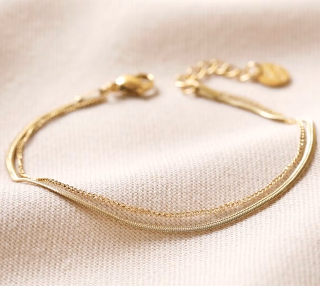 Lisa Angle Double Snake Bracelet