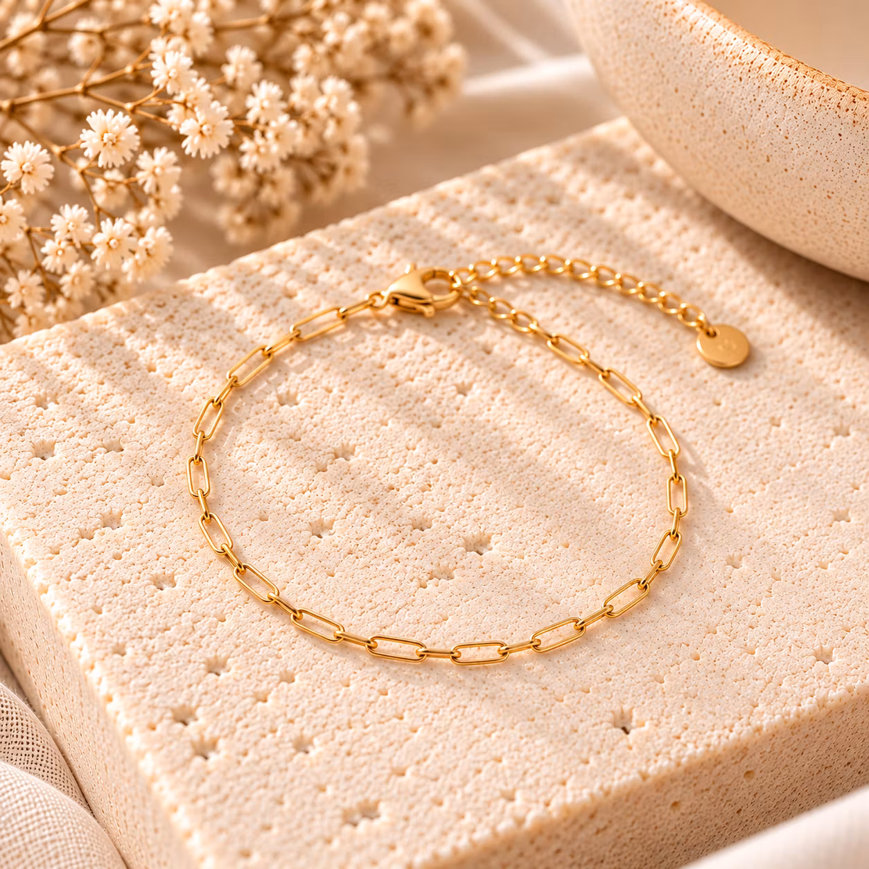 Kono & Co – Oval Paperclip Bracelet