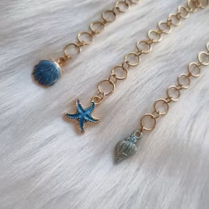 Strikkefisk strand-kolleksjon blåtoner - sommer 2023