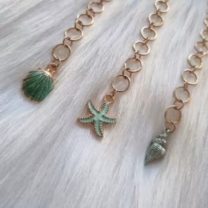 Strikkefisk strand-kolleksjon grønntoner - sommer 2023