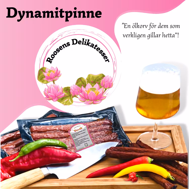 Dynamitpinne (Carolina Reaper-chili) - 5 pack
