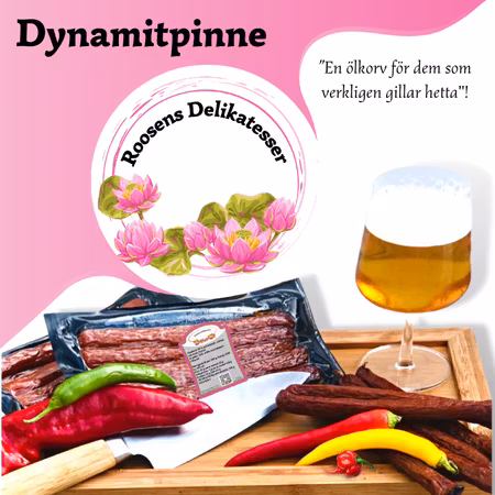 Dynamitpinne (Carolina Reaper-chili) - 5 pack