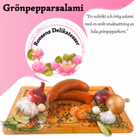 Grönpepparsalami - 1 pack
