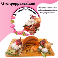 Grönpepparsalami - 1 pack