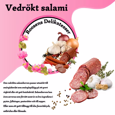 Grönpepparsalami - 1 pack