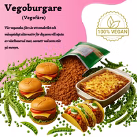 Vegoburgare (Vegofärs) 1 pack