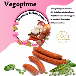 Vegopinne - 3 pack  Vegansk ölkorv