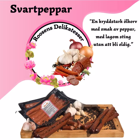 Svartpeppar - 5 pack