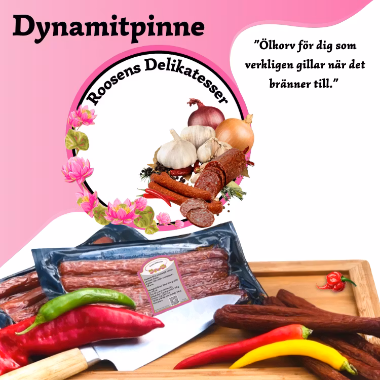 Dynamitpinne (Carolina Reaper-chili) - 5 pack