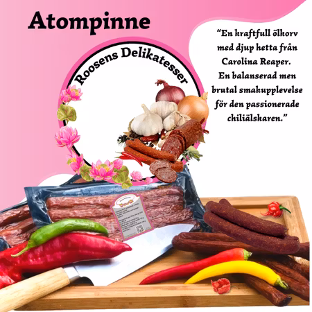 Atompinne  (Carolina Reaper-chili) - 5 pack.