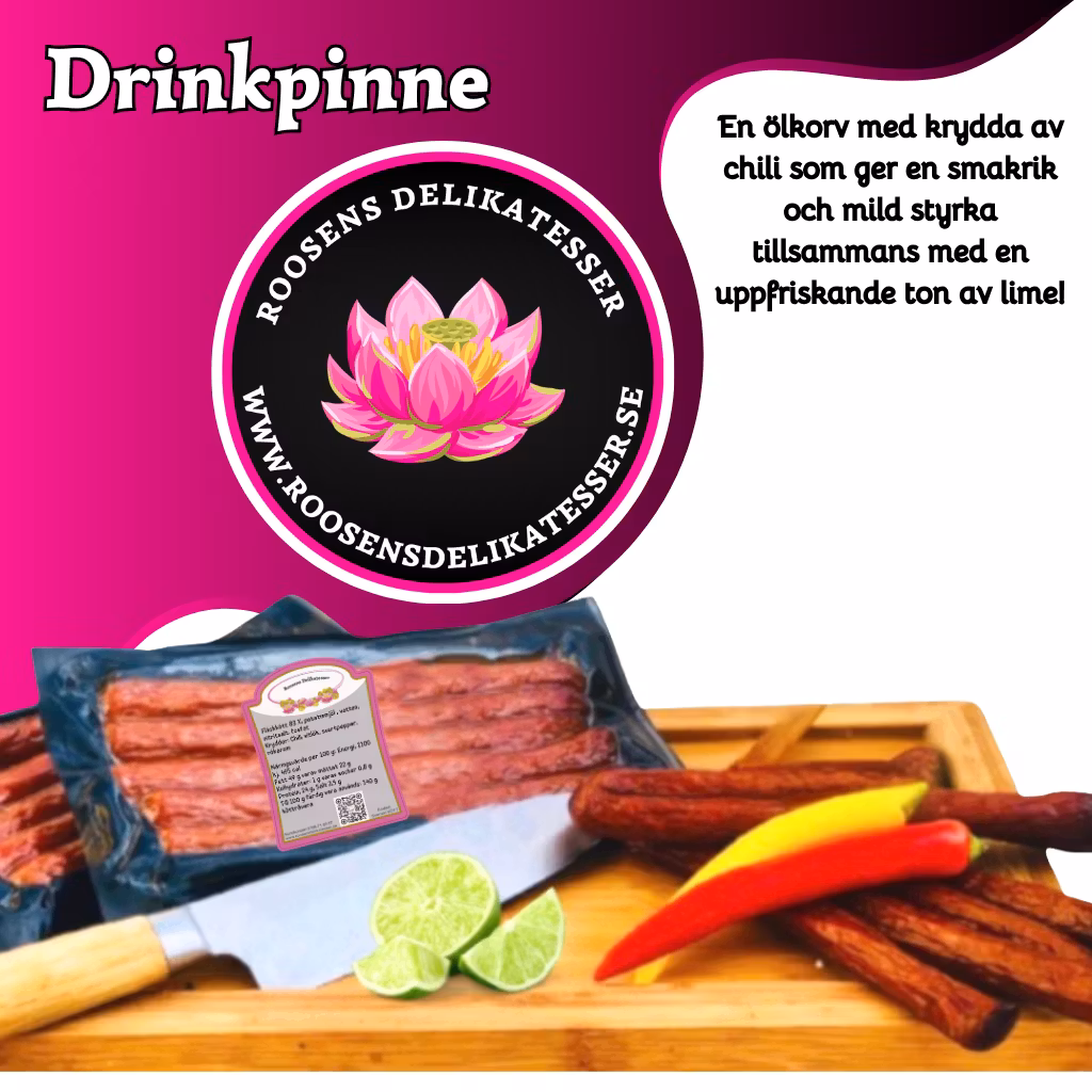 Drinkpinne  - 5 pack