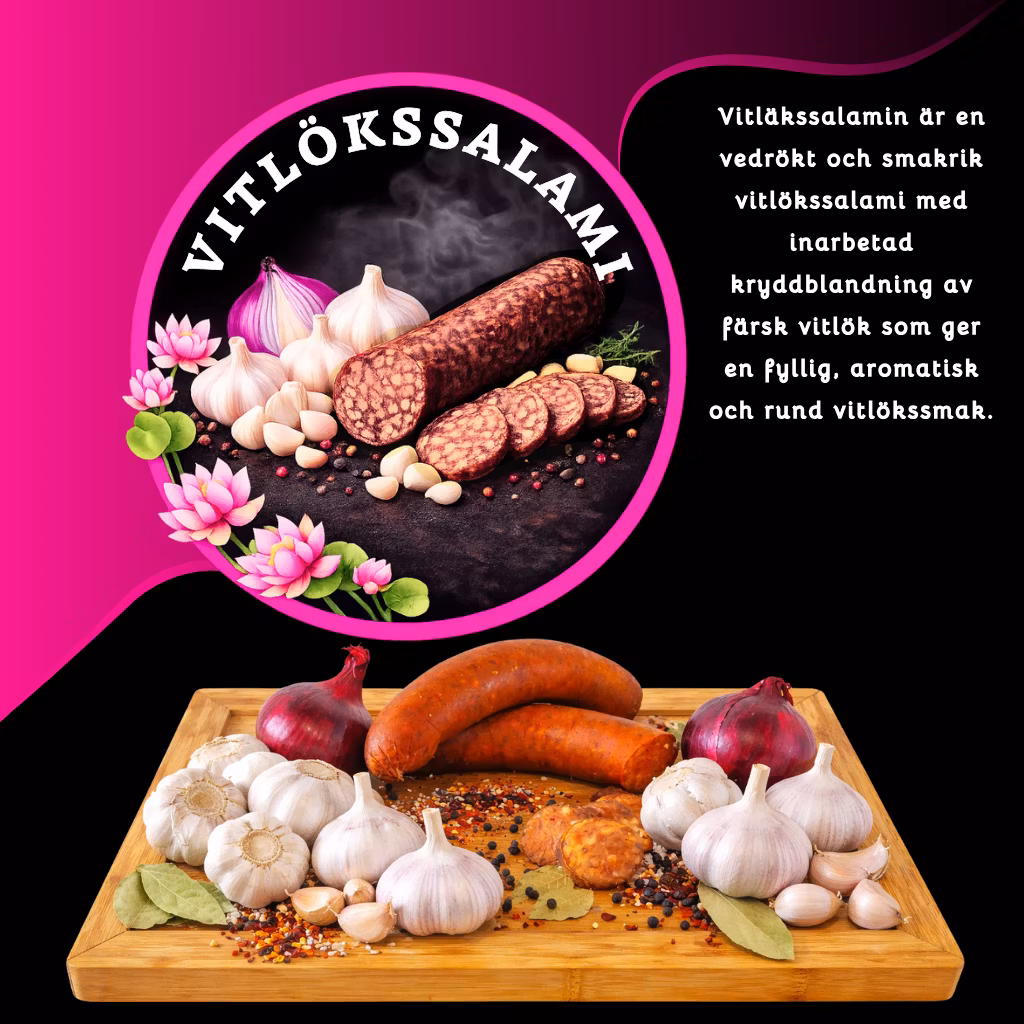 Vitlökssalami  - 1 pack