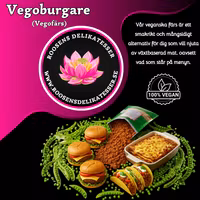Vegoburgare (Vegofärs) - 1 pack
