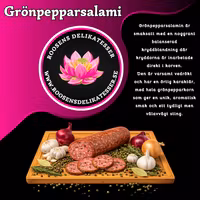 Grönpepparsalami - 1 pack