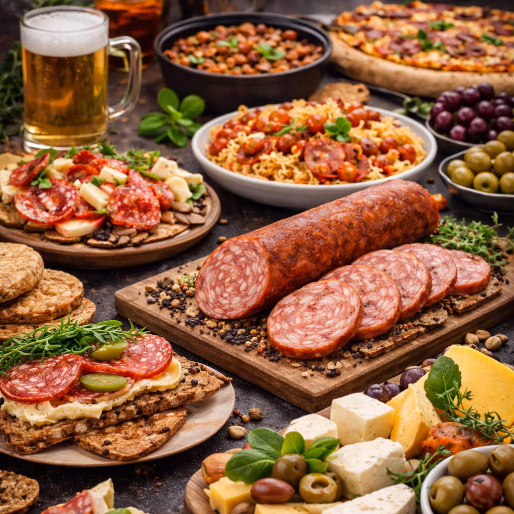 Grönpepparsalami - 1 pack