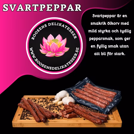 Svartpeppar - 5 pack