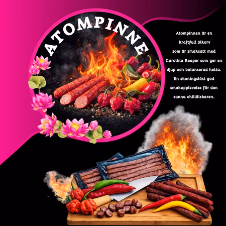 Atompinne  (Carolina Reaper-chili) - 5 pack