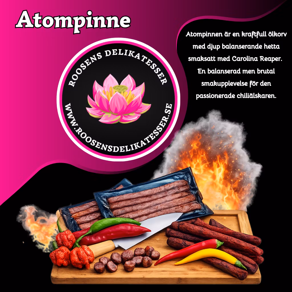 Atompinne  (Carolina Reaper-chili) - 5 pack