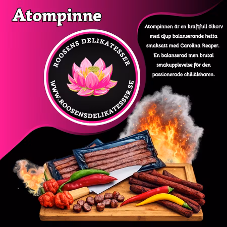 Atompinne  (Carolina Reaper-chili) - 5 pack