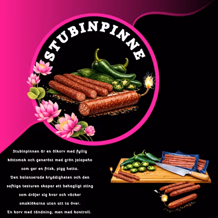 Stubinpinne - 5 pack