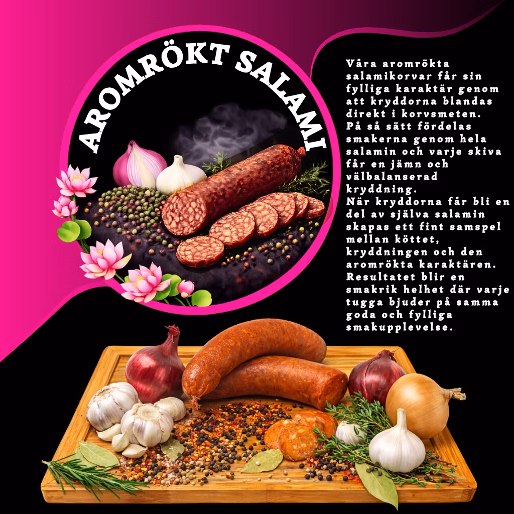 Grönpepparsalami - 1 pack