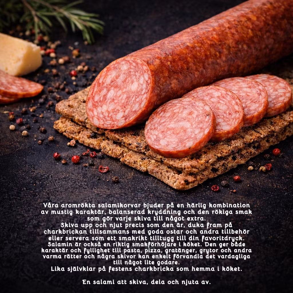 Grönpepparsalami - 1 pack