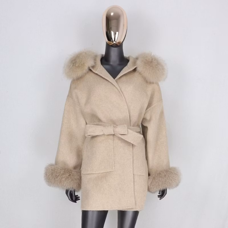 LUXECOAT CAMEL SHORT