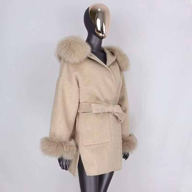 LUXECOAT CAMEL SHORT