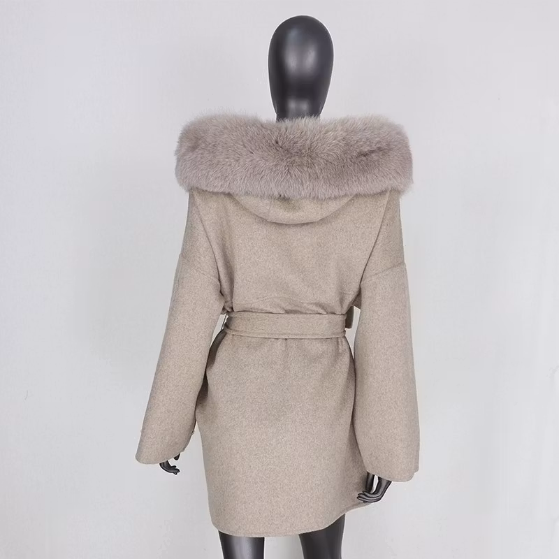 LUXECOAT SHORT KHAKI