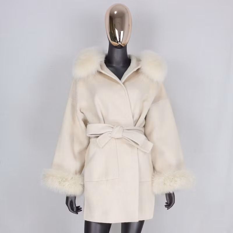 LUXECOAT SHORT BEIGE