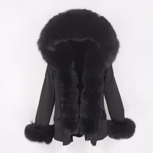 LUXEJACKET SHORT BLACK