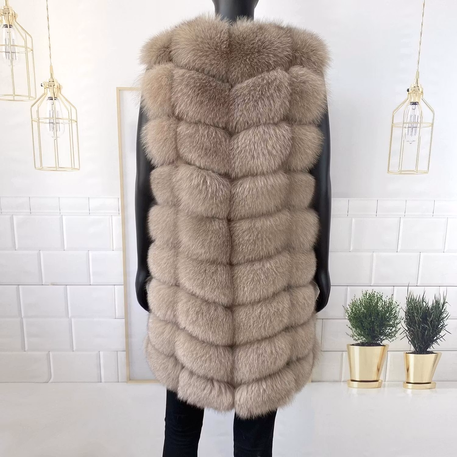 LUXEVEST LONG KHAKI