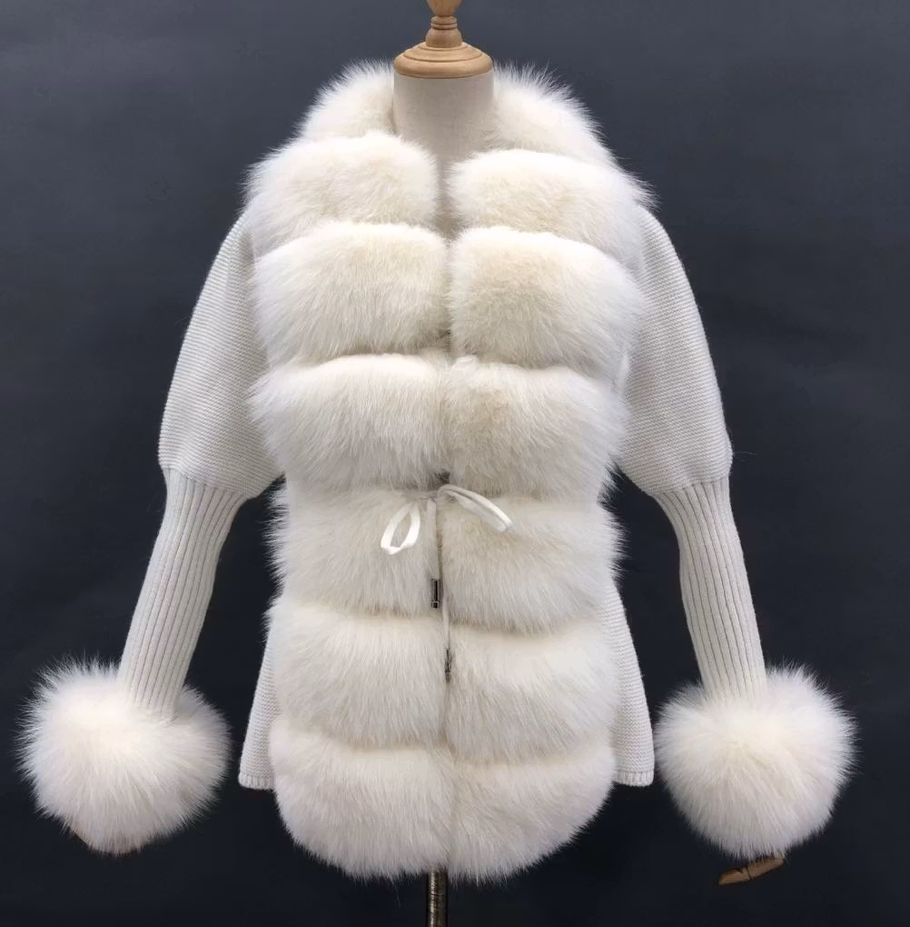 LUXE SNOW CARDIGAN
