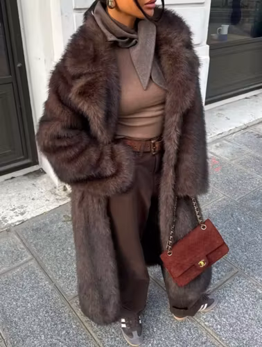 Luxe faux coat