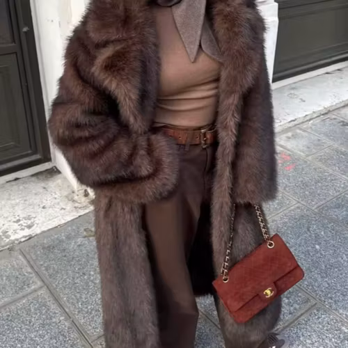 Luxe faux coat